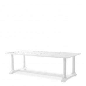Jedálenský stôl Bell Rive biely